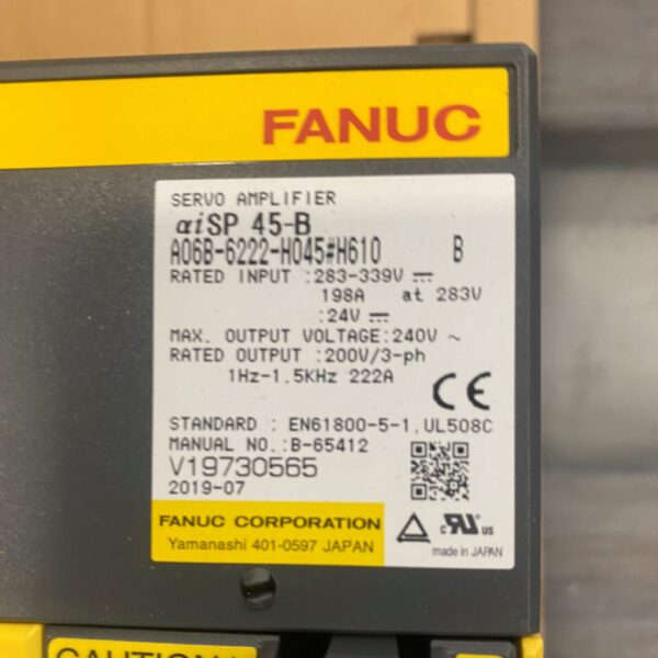 Azionamento Fanuc-Servo Drive Amplifier