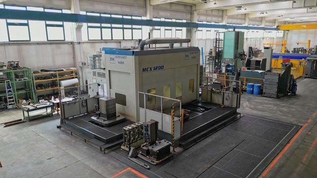 Centro di lavoro orizzontale BURKHADT & WEBER MCX 1200