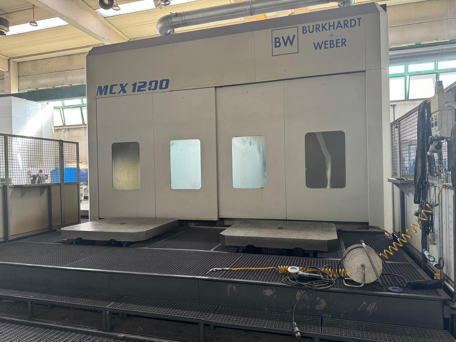 Centro di lavoro orizzontale BURKHADT & WEBER MCX 1200