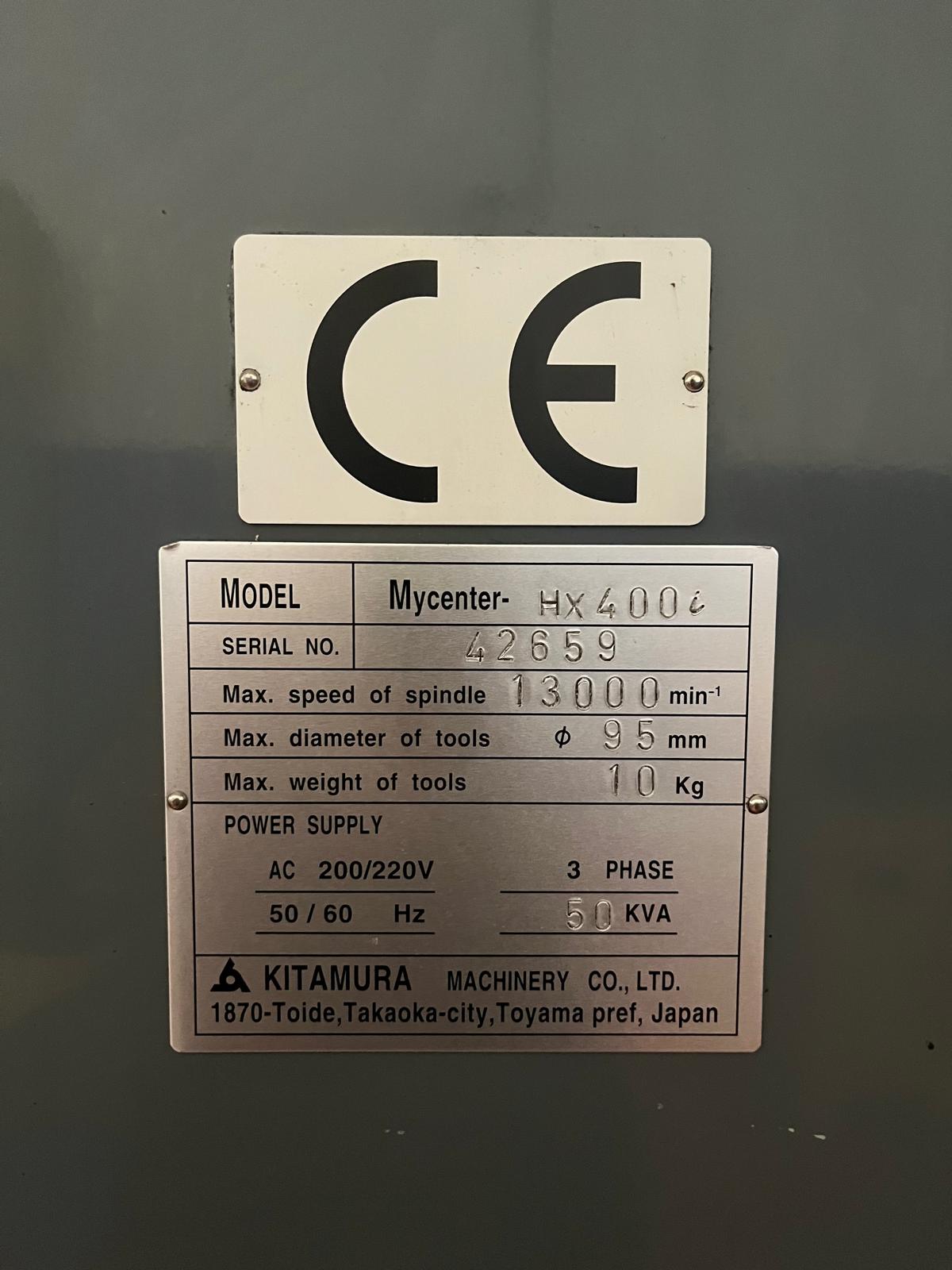 Centro di lavoro orizzontale KITAMURA HX400i