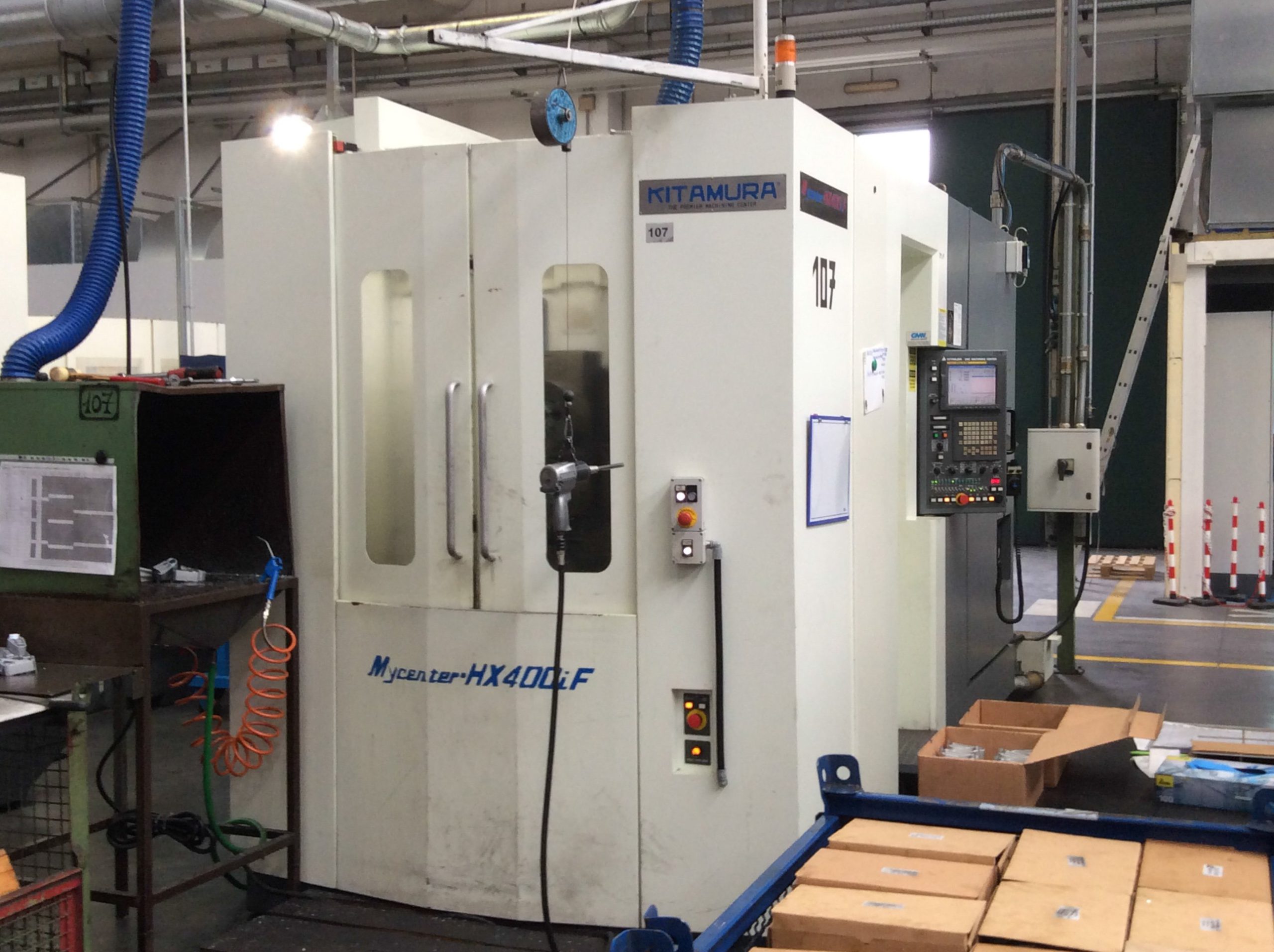 Centro di lavoro orizzontale KITAMURA HX400iF