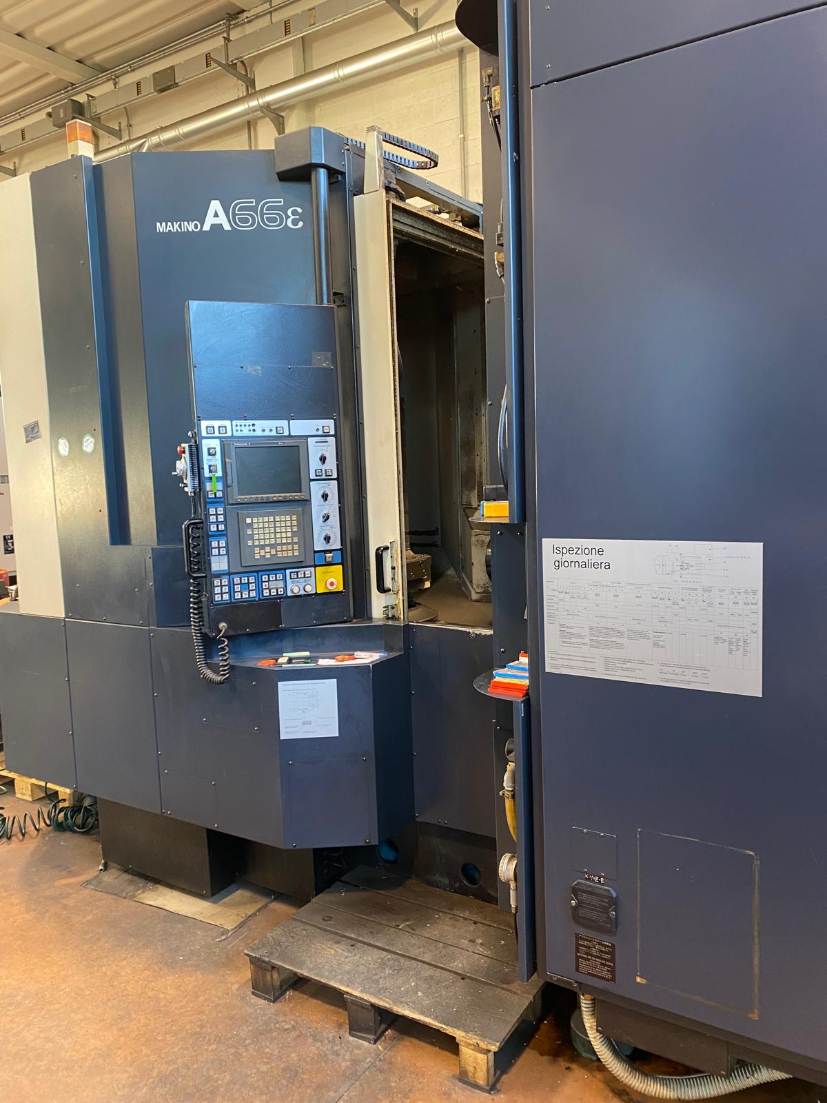 Centro di lavoro orizzontale MAKINO A66 E