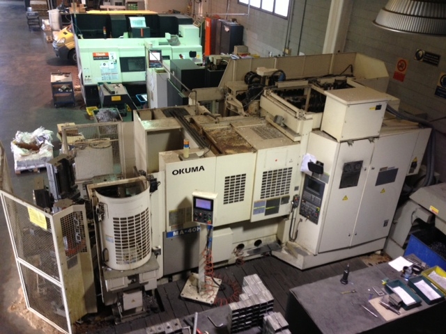 Centro di lavoro orizzontale OKUMA MA 40 HA