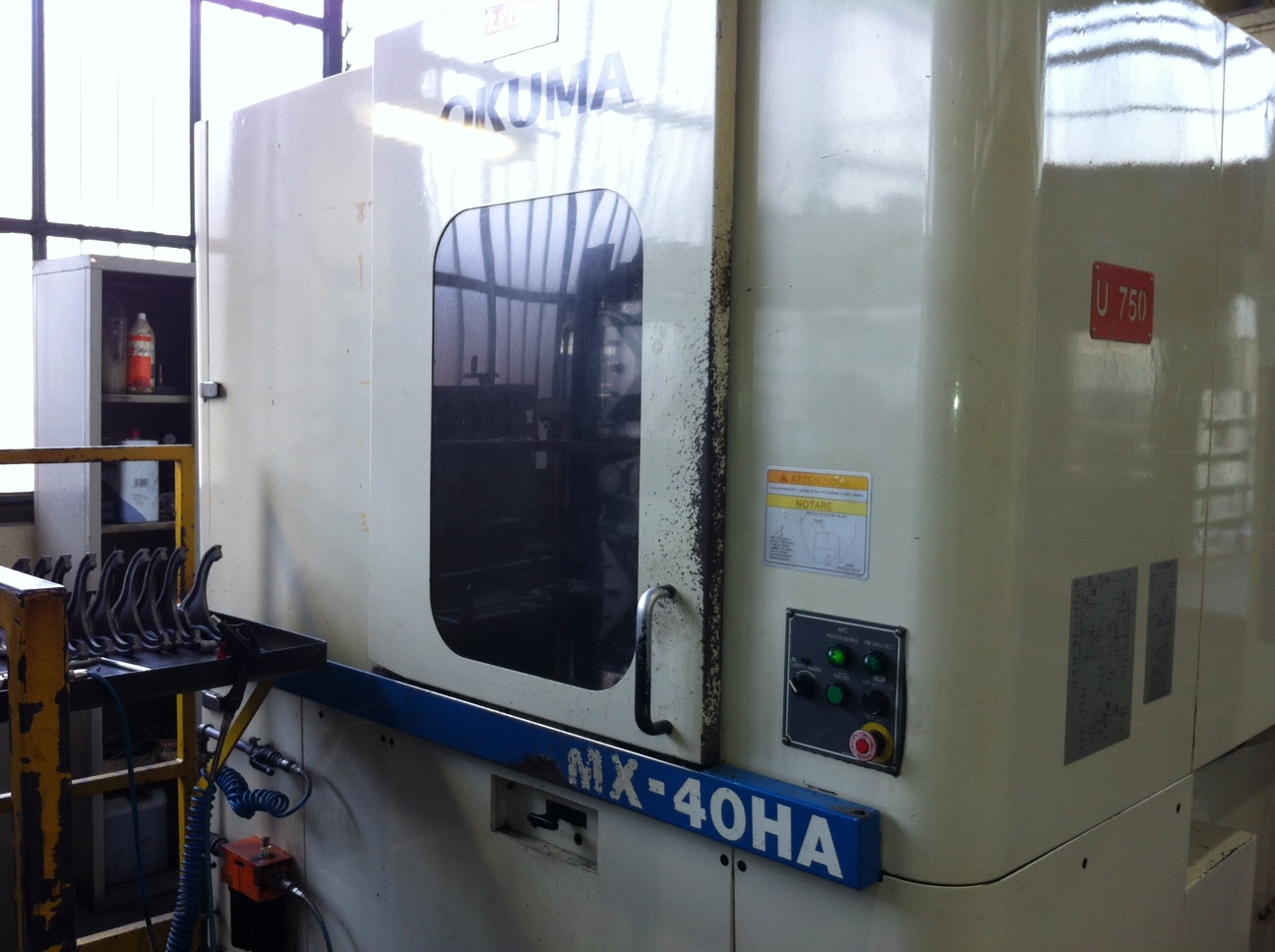 Centro di lavoro orizzontale OKUMA MX 40 HA