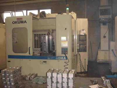 Centro di lavoro orizzontale OKUMA MX40-HA APC