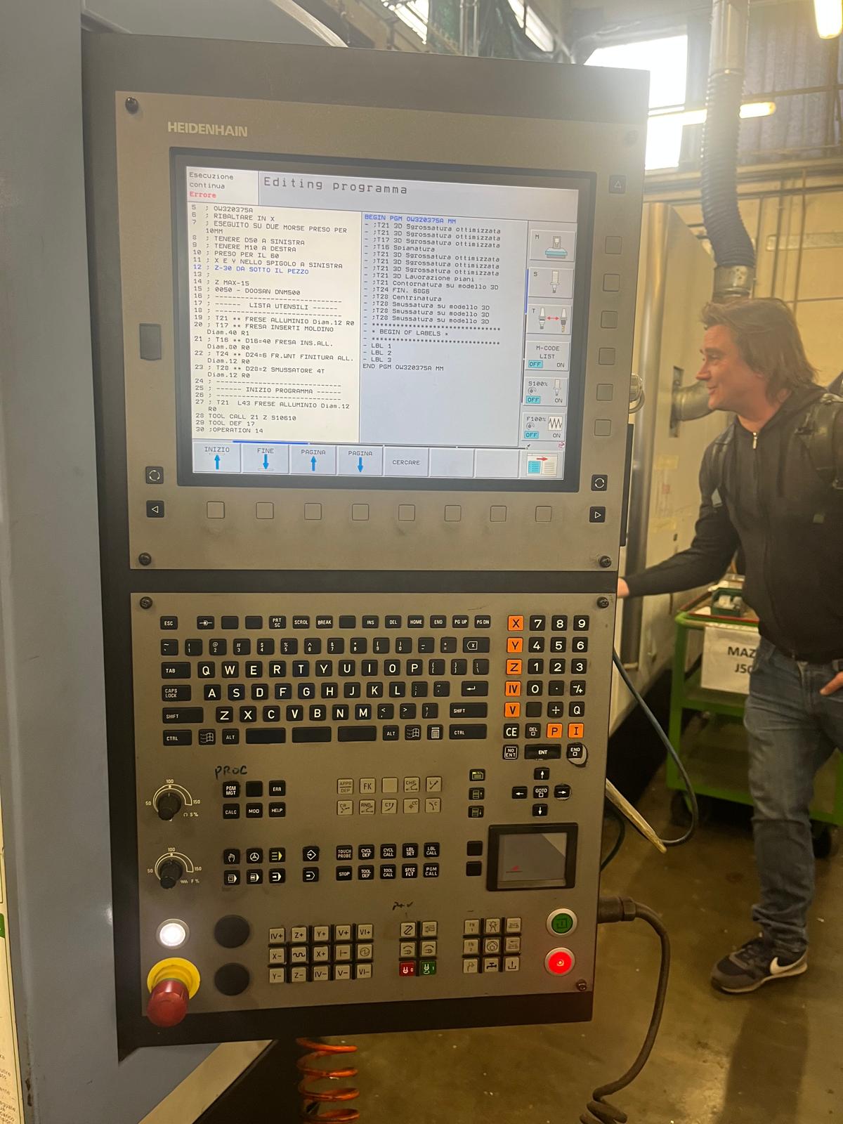 Centro di lavoro verticale DOOSAN DNM 500