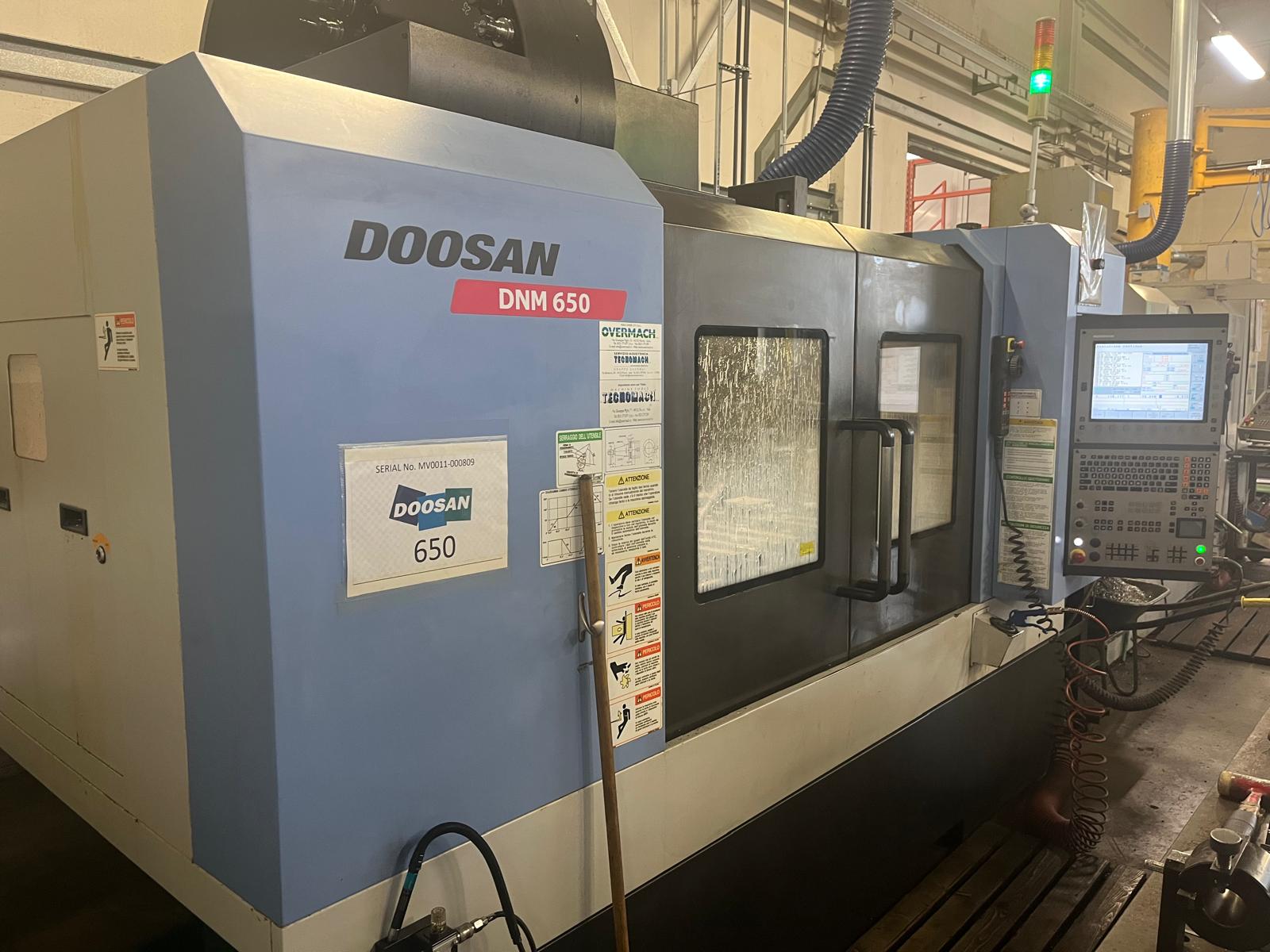 Centro di lavoro verticale DOOSAN DNM 650