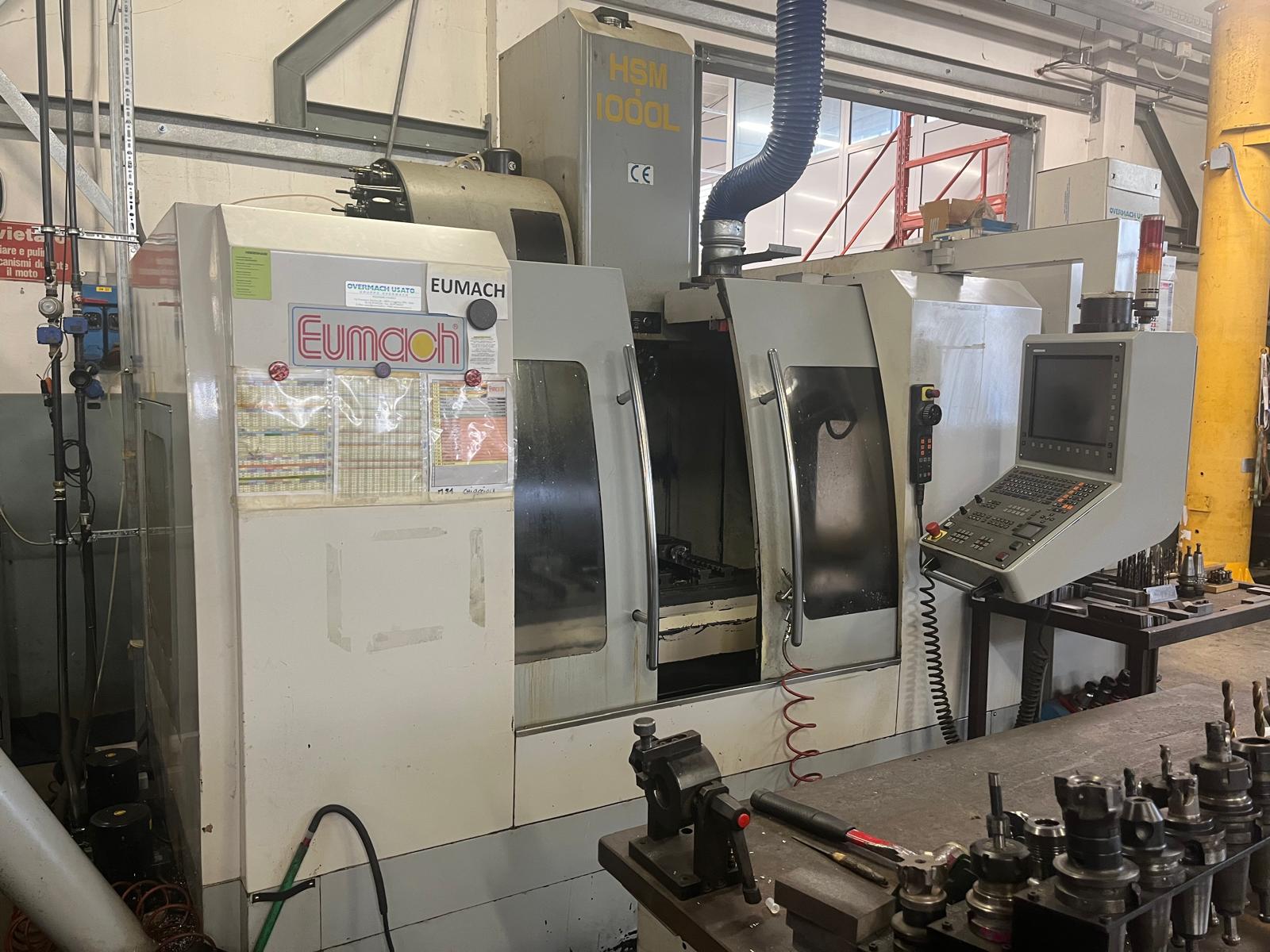 Centro di lavoro verticale EUMACH HSM 1000L