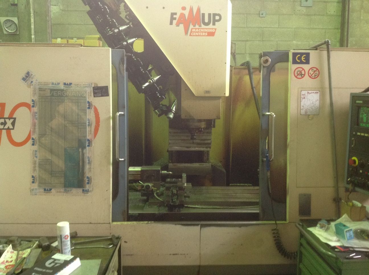 Centro di lavoro verticale FAMUP MCX 1000