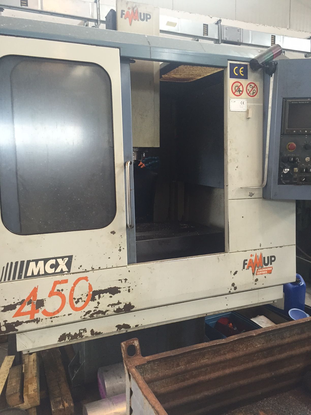 Centro di lavoro verticale FAMUP MCX 450