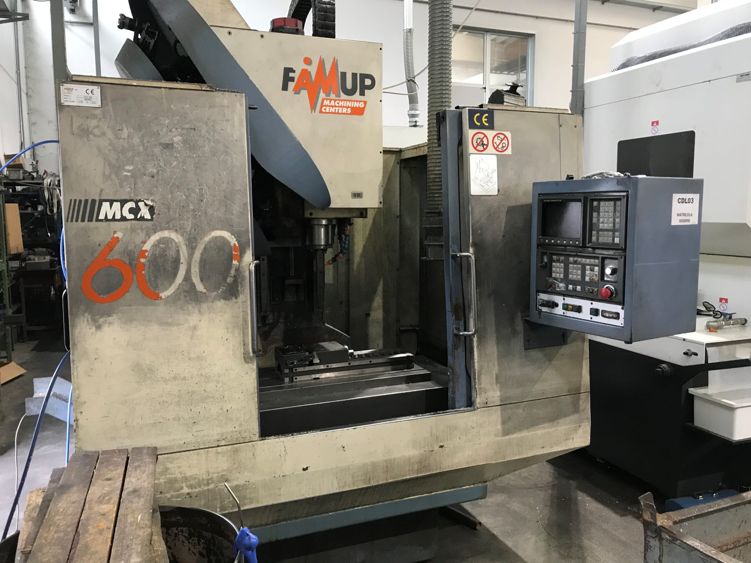 Centro di lavoro verticale FAMUP MCX 600