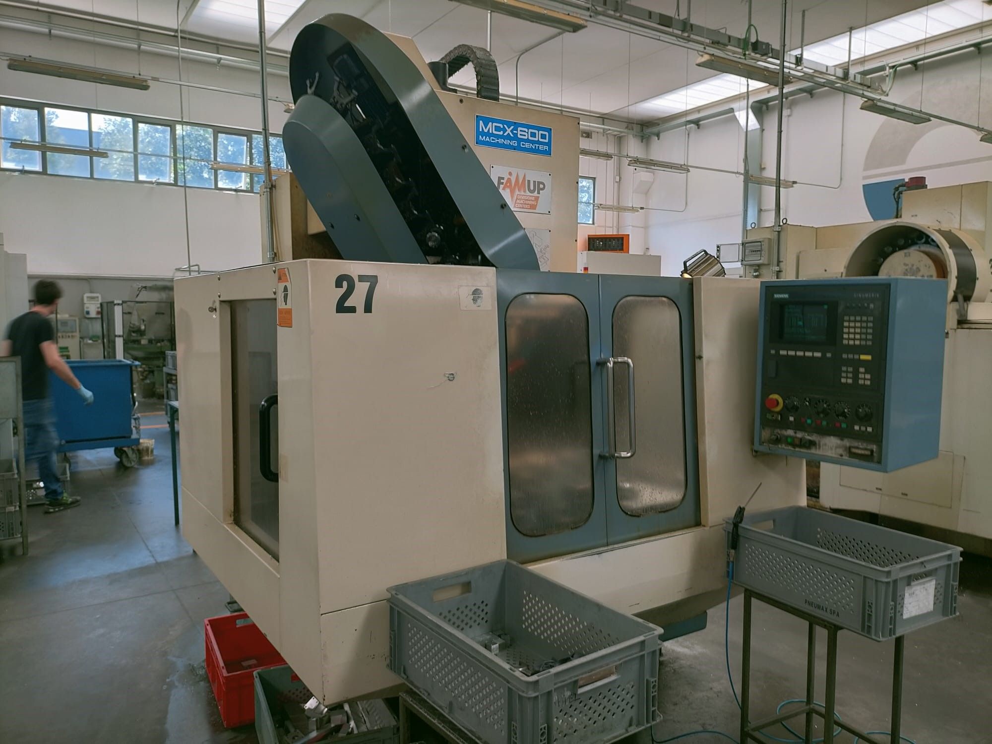 Centro di lavoro verticale FAMUP MCX 600