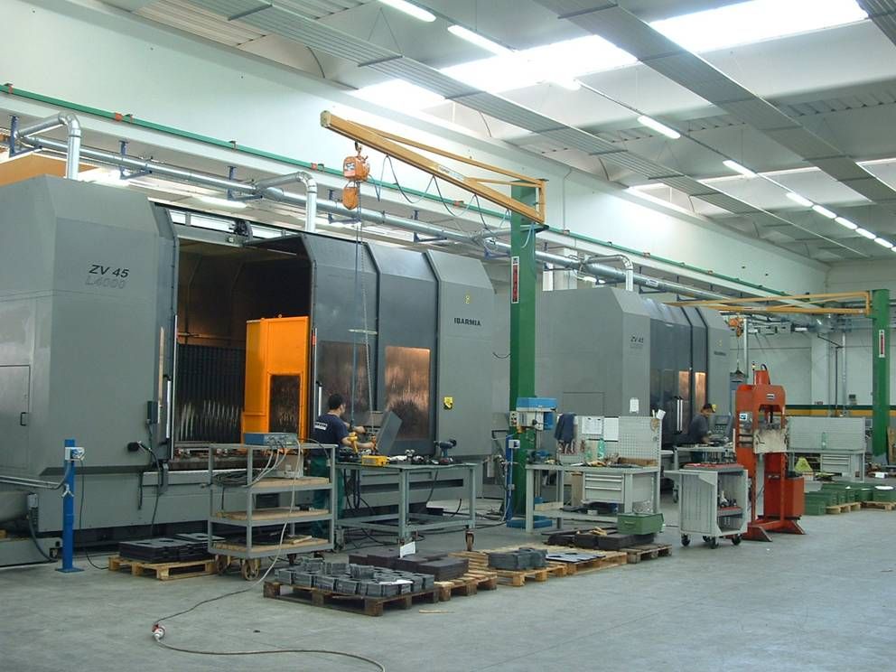 Centro di lavoro verticale IBARMIA ZV45/L4000