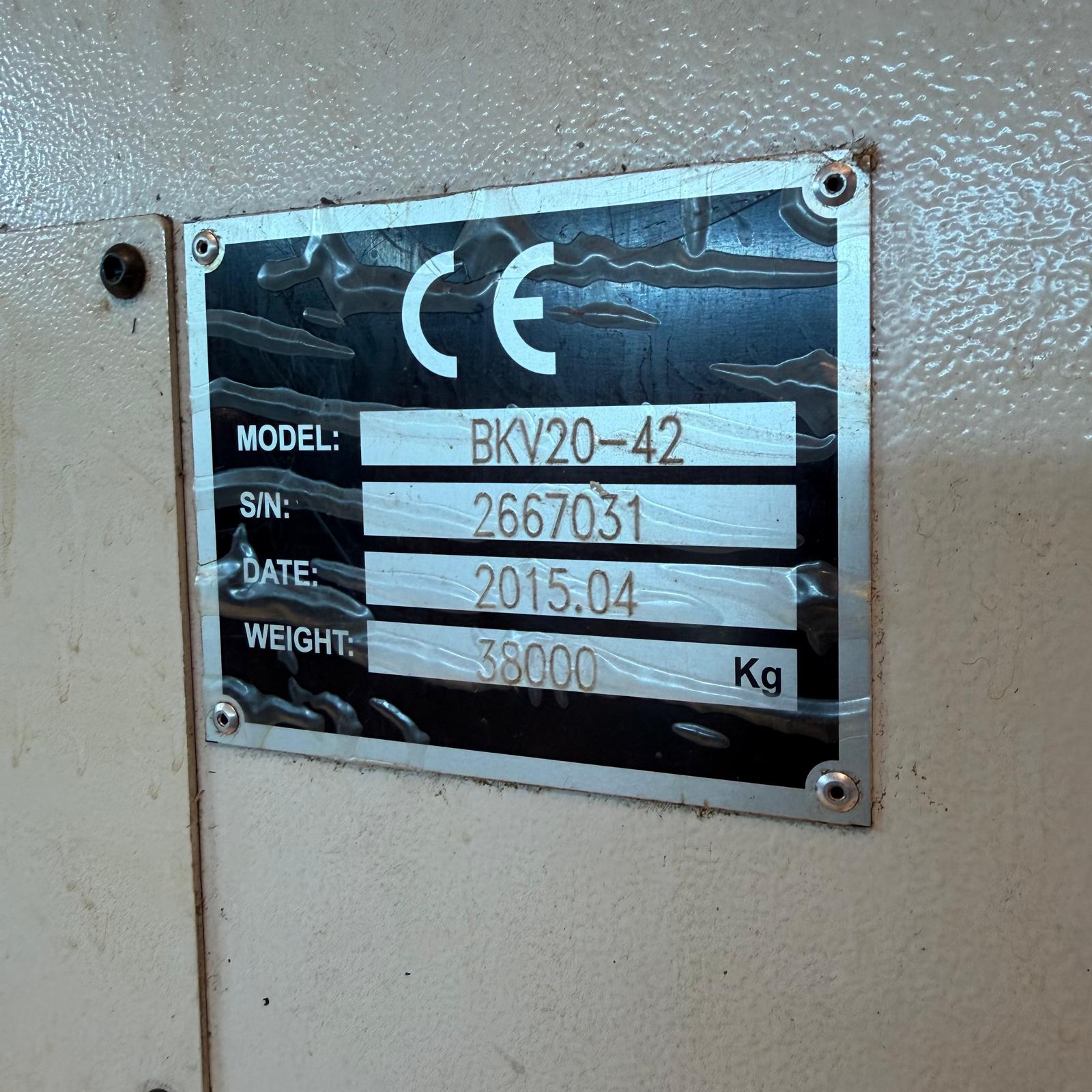 Centro di lavoro verticale KENT BKV20-42