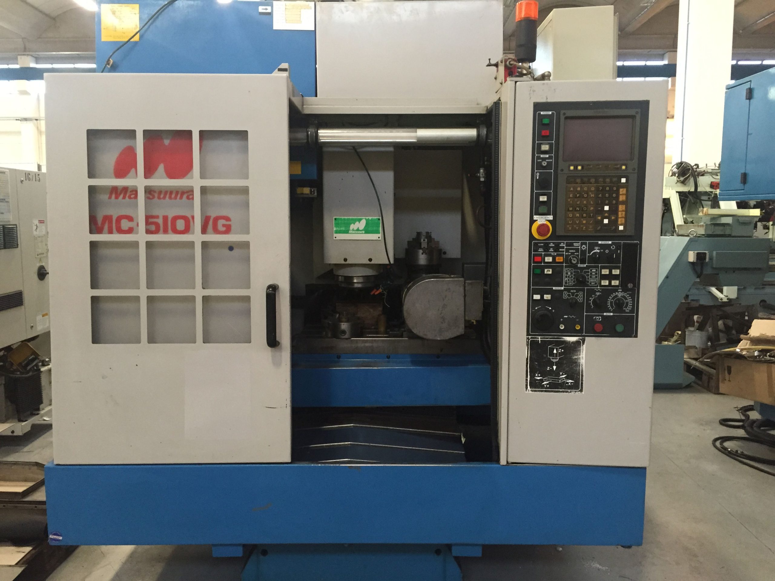 Centro di lavoro verticale MATSUURA MC 510 VG