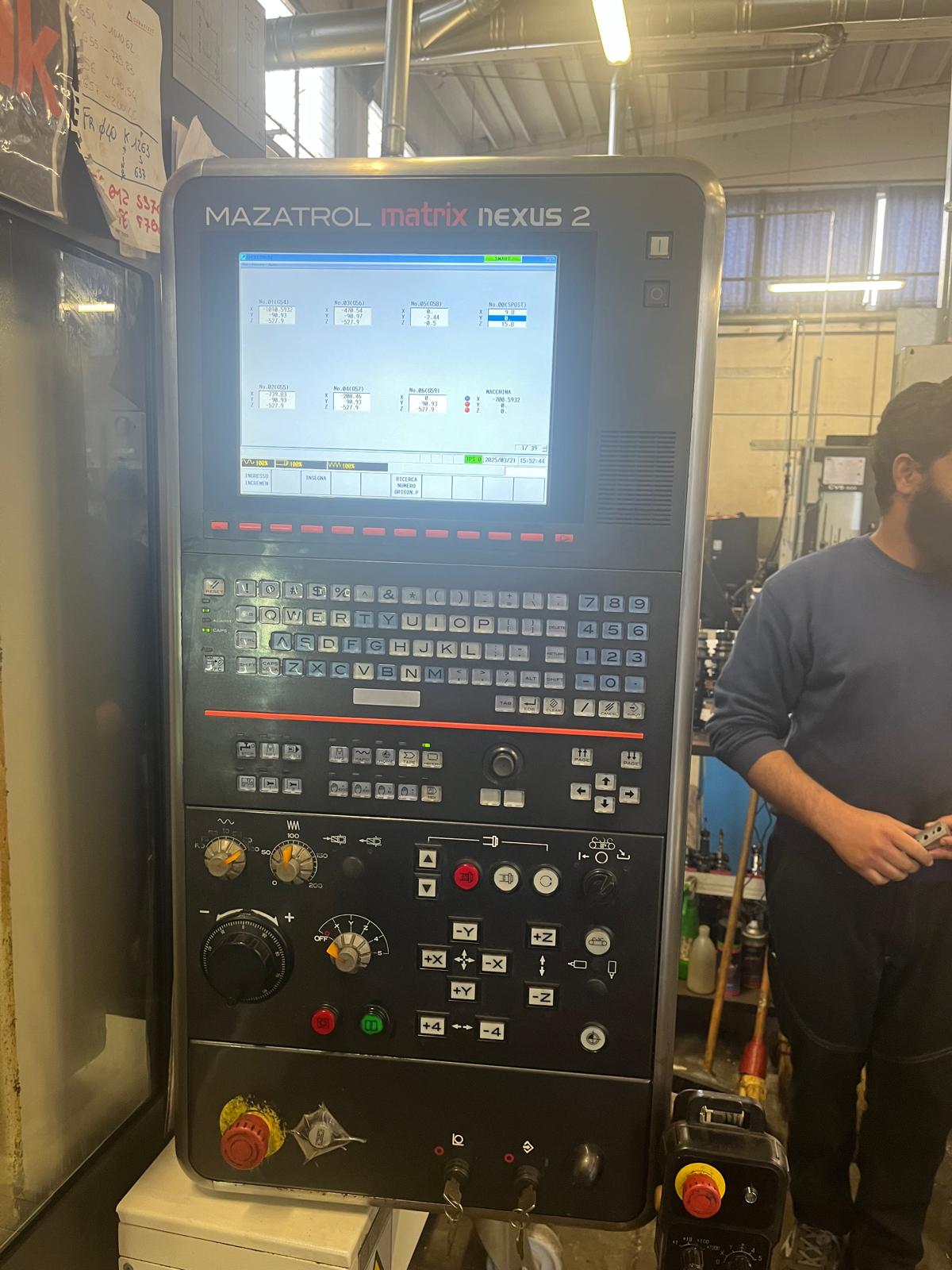 Centro di lavoro verticale MAZAK SMART 530C