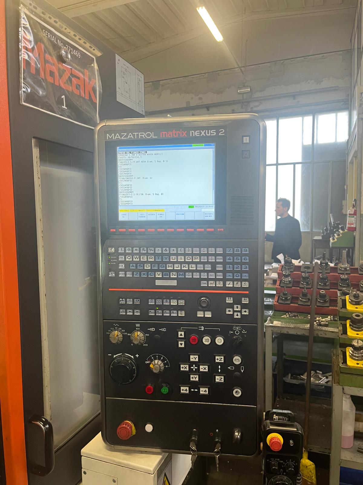 Centro di lavoro verticale MAZAK SMART 530C