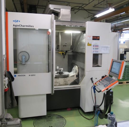 Centro di lavoro verticale MIKRON M800U
