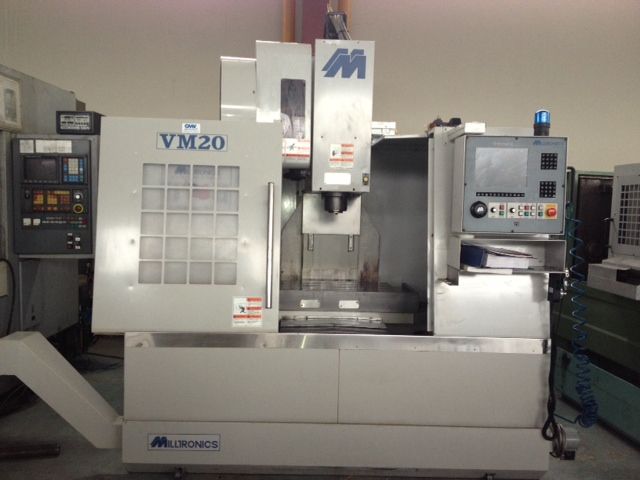 Centro di lavoro verticale MILLTRONICS VM 20