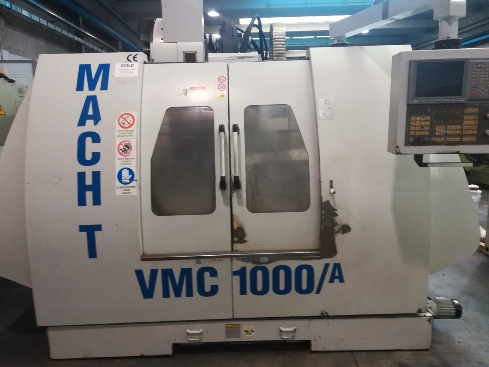 Centro di lavoro verticale MIND MACH T. 1000