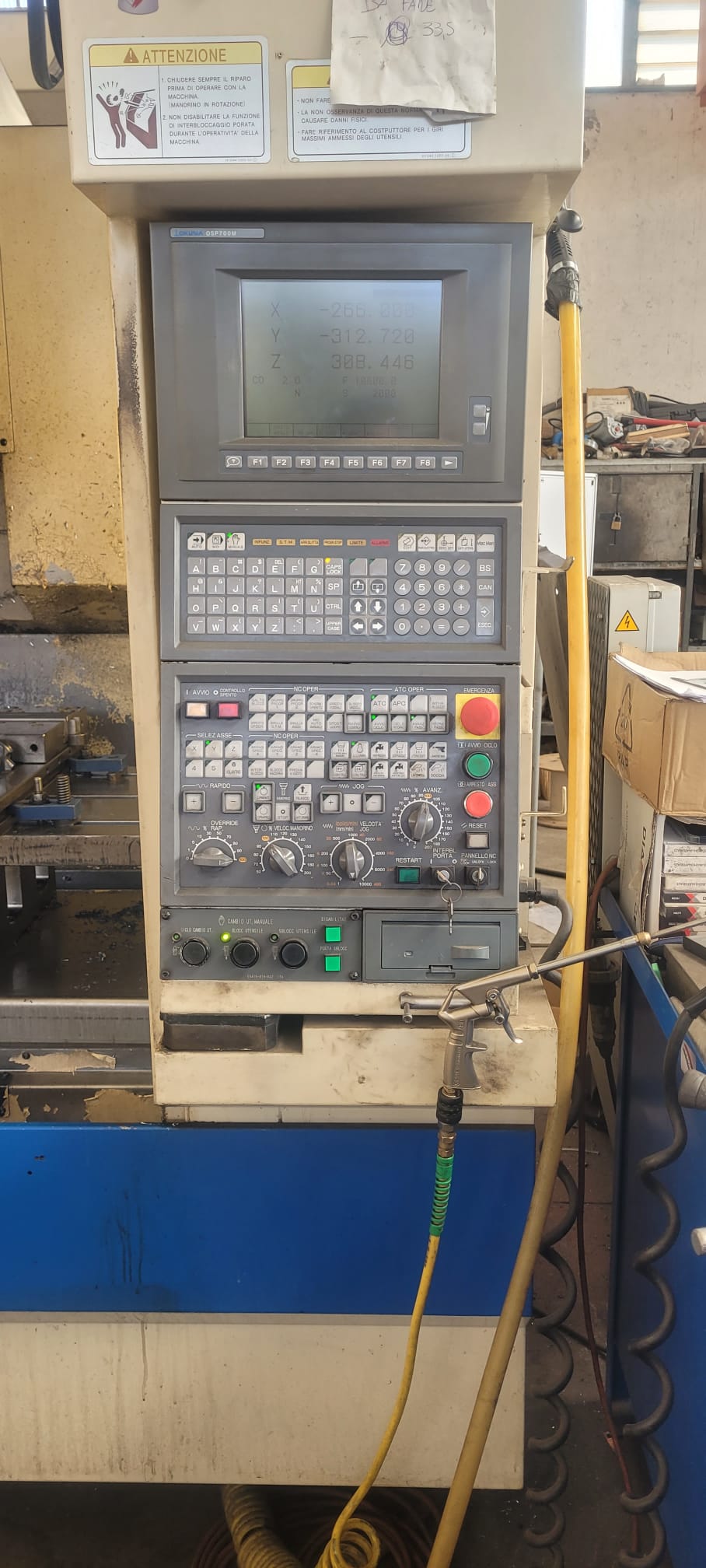 Centro di lavoro verticale OKUMA MX 45 VAE