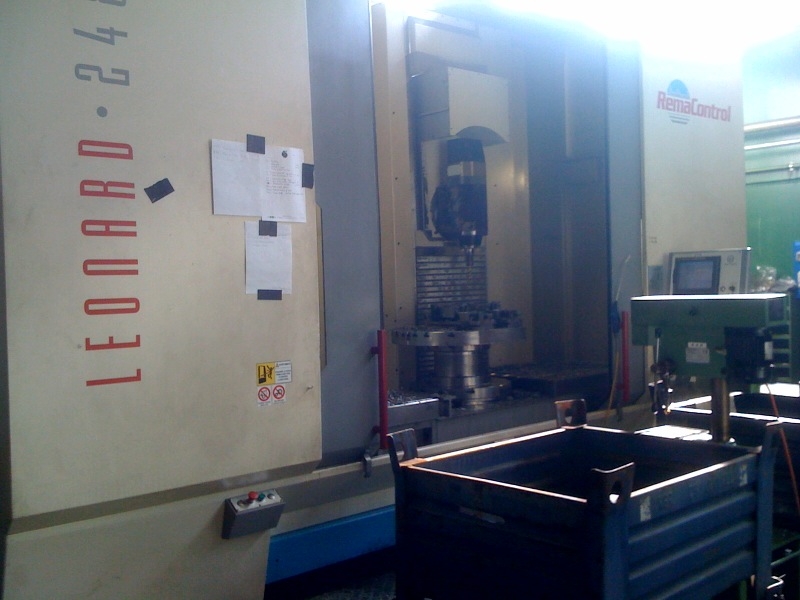 Centro di lavoro verticale REMA CONTROL LEONARD 2.4