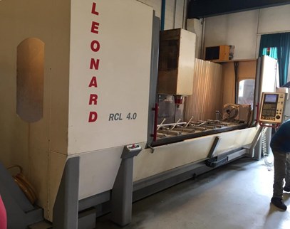 Centro di lavoro verticale REMA CONTROL LEONARD RCL 4.0
