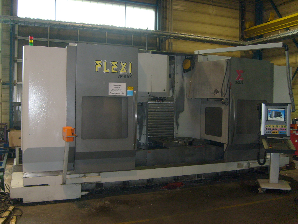 Centro di lavoro verticale SIGMA FLEXI 7P-6AX