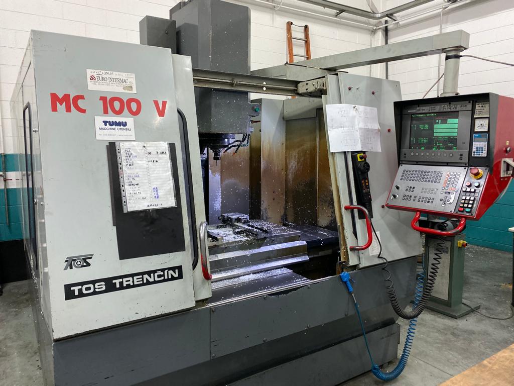 Centro di lavoro verticale TOS TRENCIN MC100V