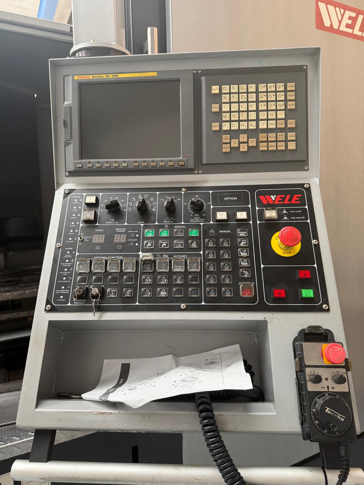Centro di lavoro verticale WELE AA1480#50