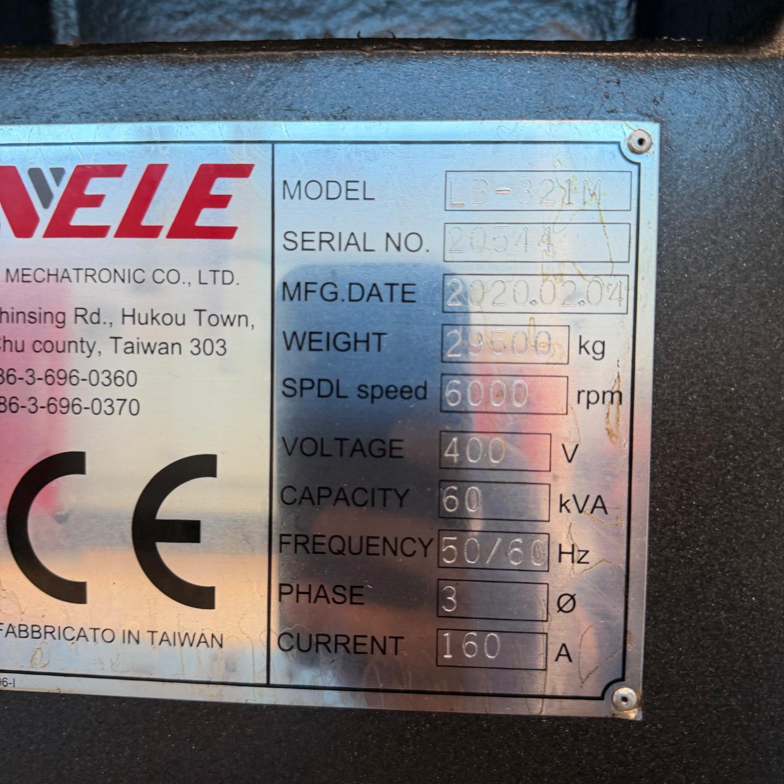 Centro di lavoro verticale WELE LB-321