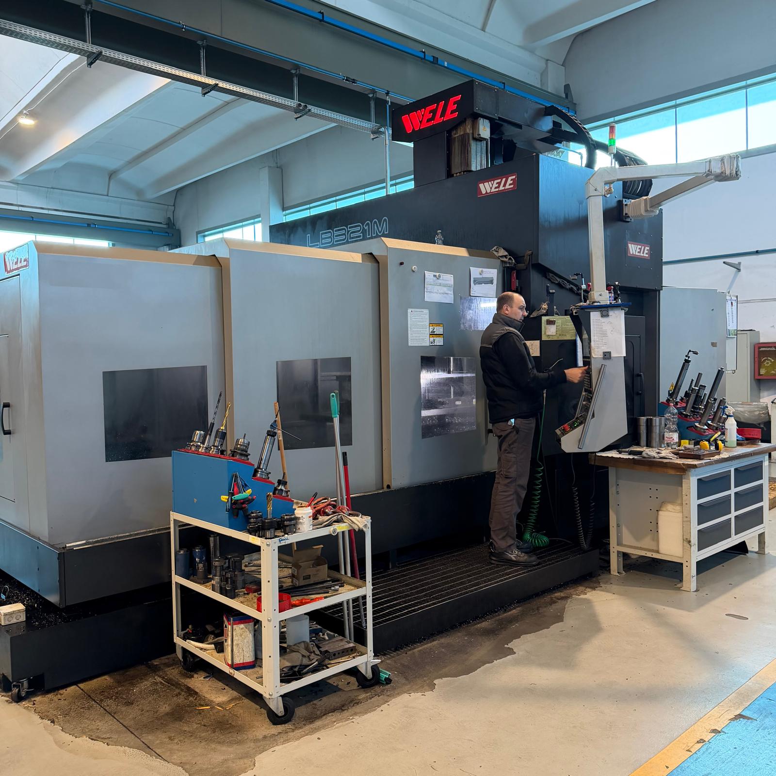Centro di lavoro verticale WELE LB-321