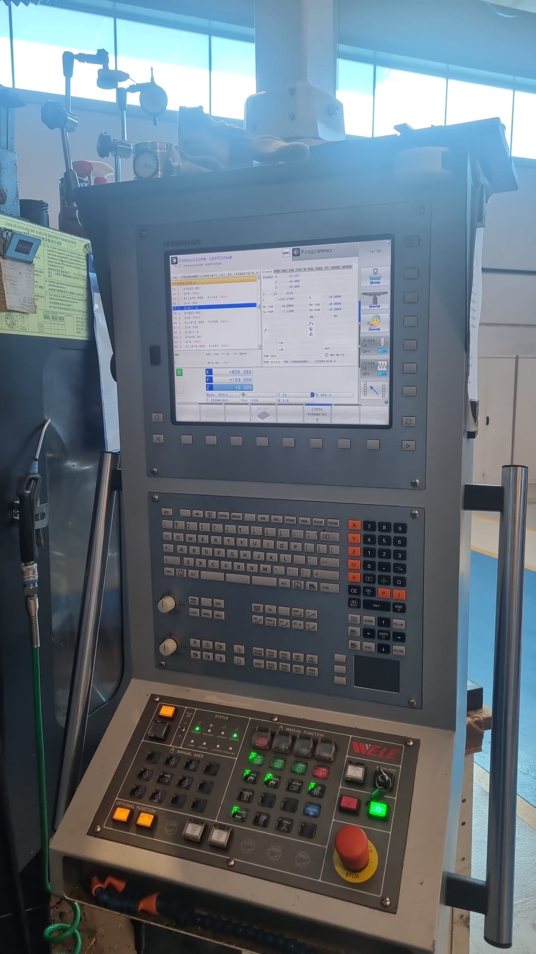 Centro di lavoro verticale WELE LB-321