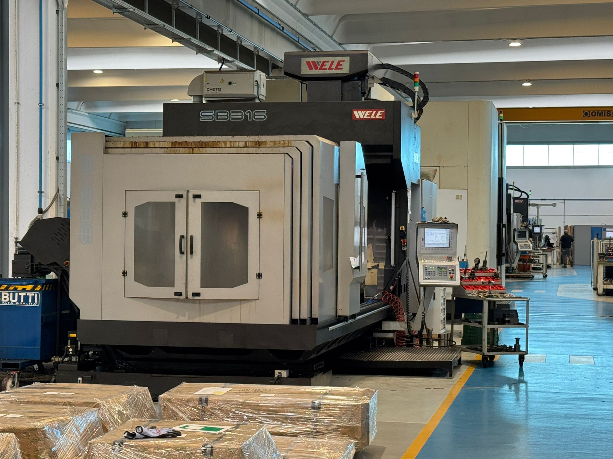 Centro di lavoro verticale WELE SB-316