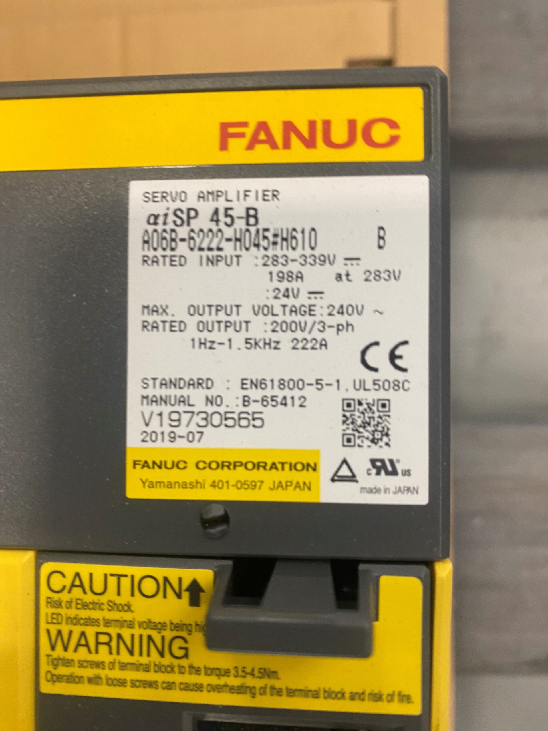 Azionamento Fanuc-Servo Drive Amplifier