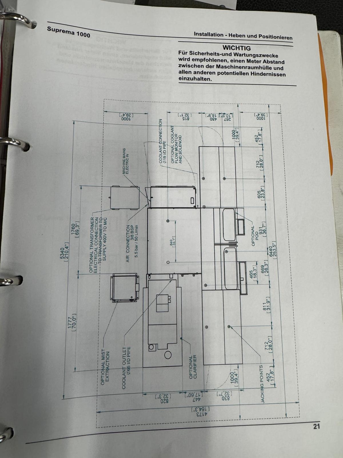 Rettifica cilindrica JONES & SHIPMAN SUPREMA 1000