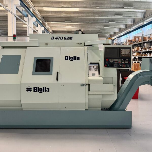 Tornio a controllo numerico BIGLIA B 470 S2M