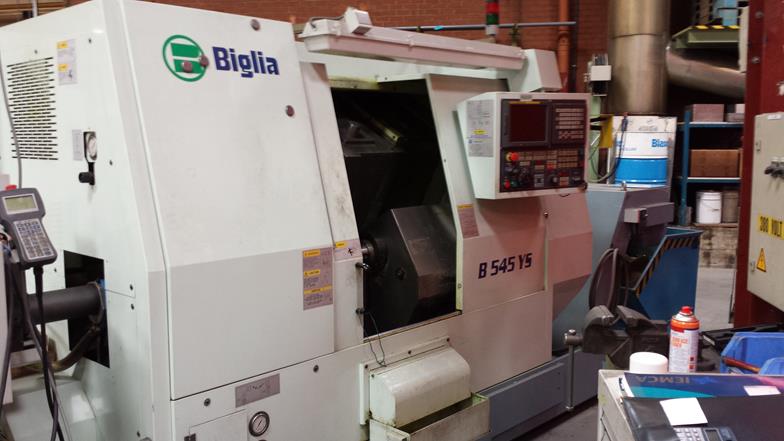 Tornio a controllo numerico BIGLIA B 545YS