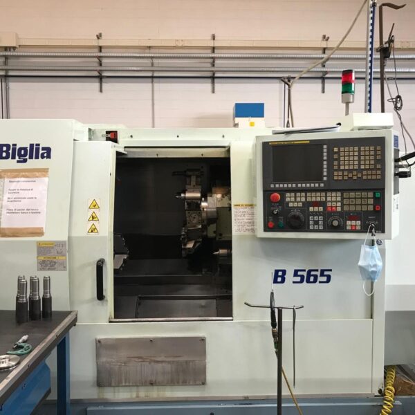 Tornio a controllo numerico BIGLIA B 565/B