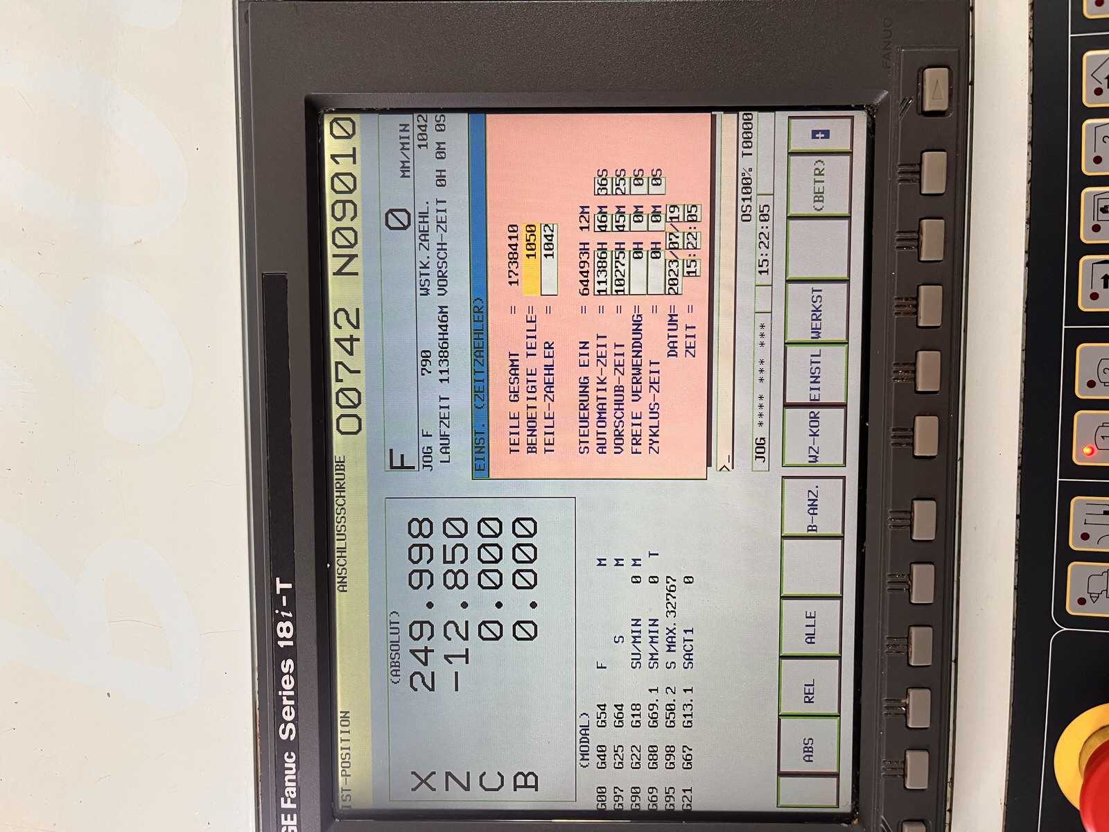 Tornio a controllo numerico BIGLIA B301 SM