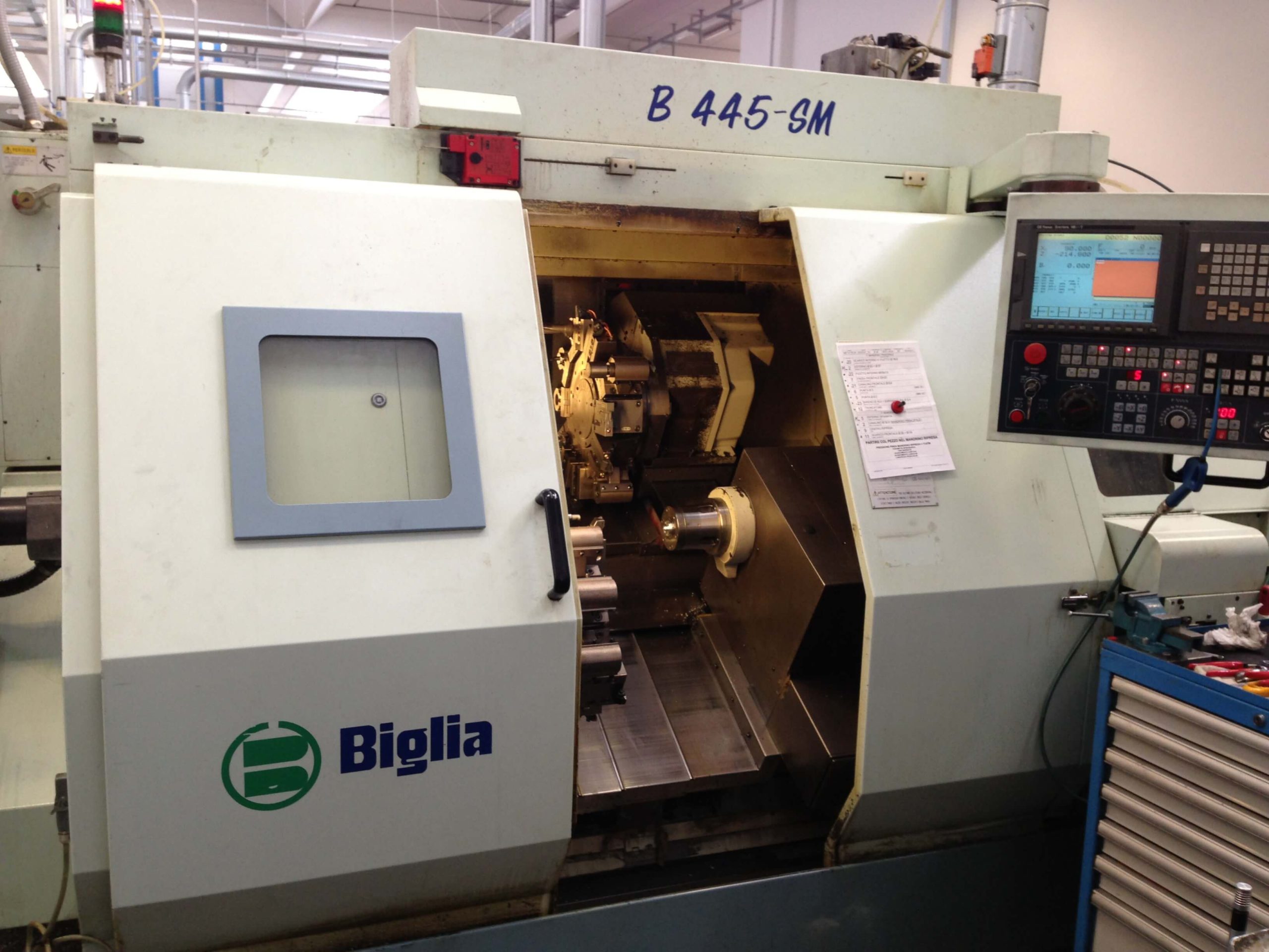 Tornio a controllo numerico BIGLIA B445 SM