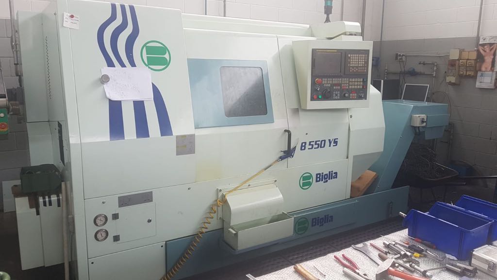 Tornio a controllo numerico BIGLIA B550YS