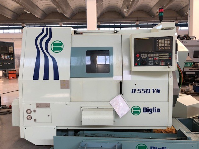 Tornio a controllo numerico BIGLIA B550YS
