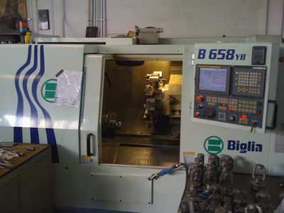 Tornio a controllo numerico BIGLIA B658 YB
