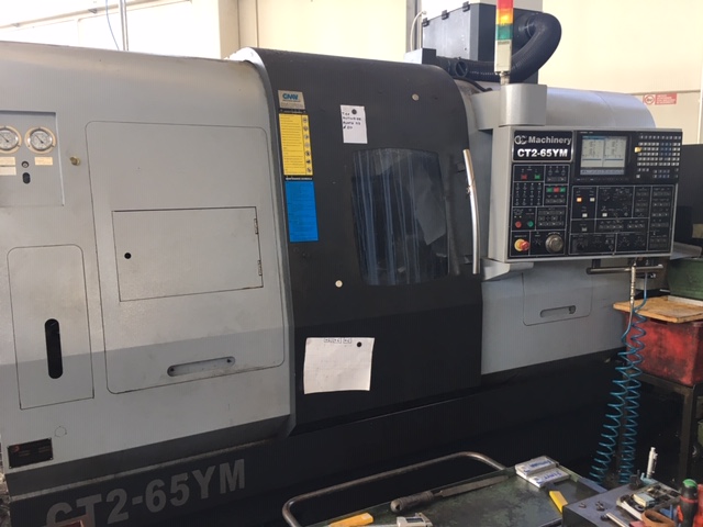 Tornio a controllo numerico C&C MACHINERY CT2-65YM