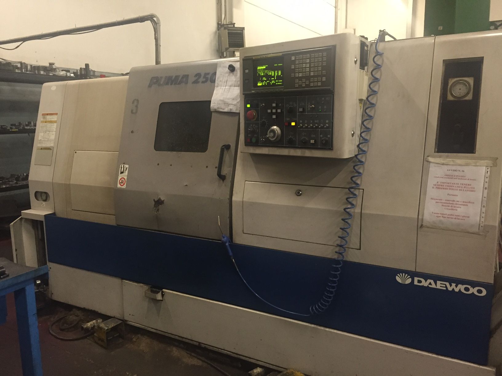 Tornio a controllo numerico DAEWOO PUMA 250