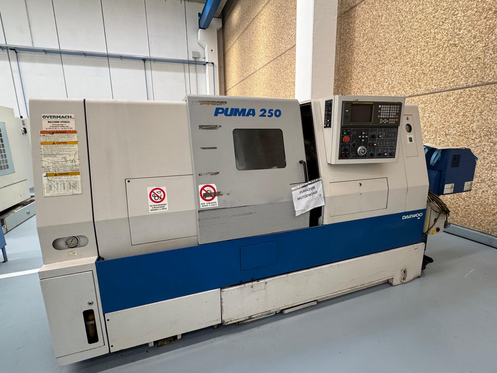 Tornio a controllo numerico DAEWOO PUMA 250B