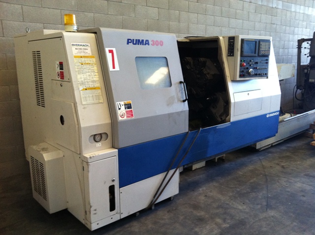 Tornio a controllo numerico DAEWOO PUMA 300