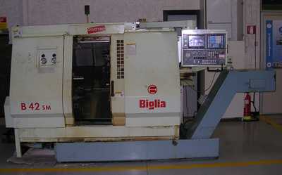 Tornio a controllo numerico FANUC B42 SM