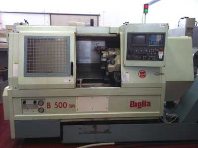 Tornio a controllo numerico FANUC B500 SM